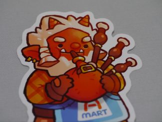 Red Mountain Bard Sticker (Adventure Mart)